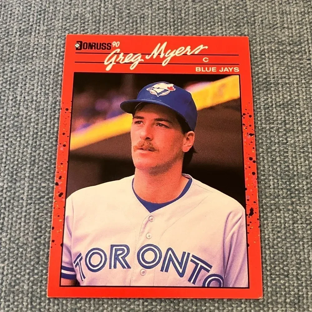1990 Donruss Toronto Blue Jays Baseball Card Trading Card